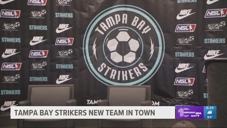 Indoor soccer team Tampa Bay Strikers will debut in December 2022
