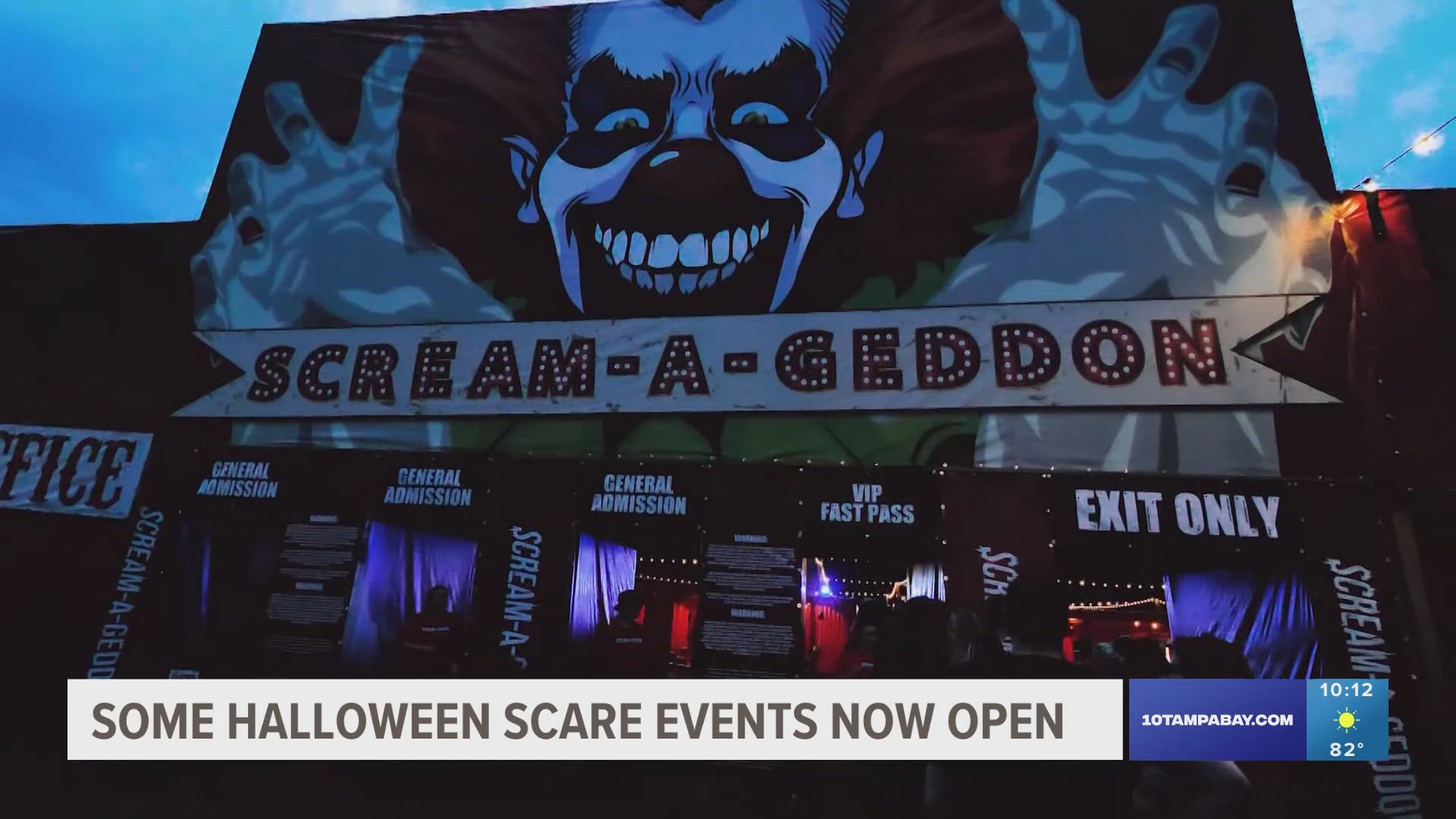 Scream-a-Geddon and Halloween Horror Nights are two attractions that are underway this weekend.