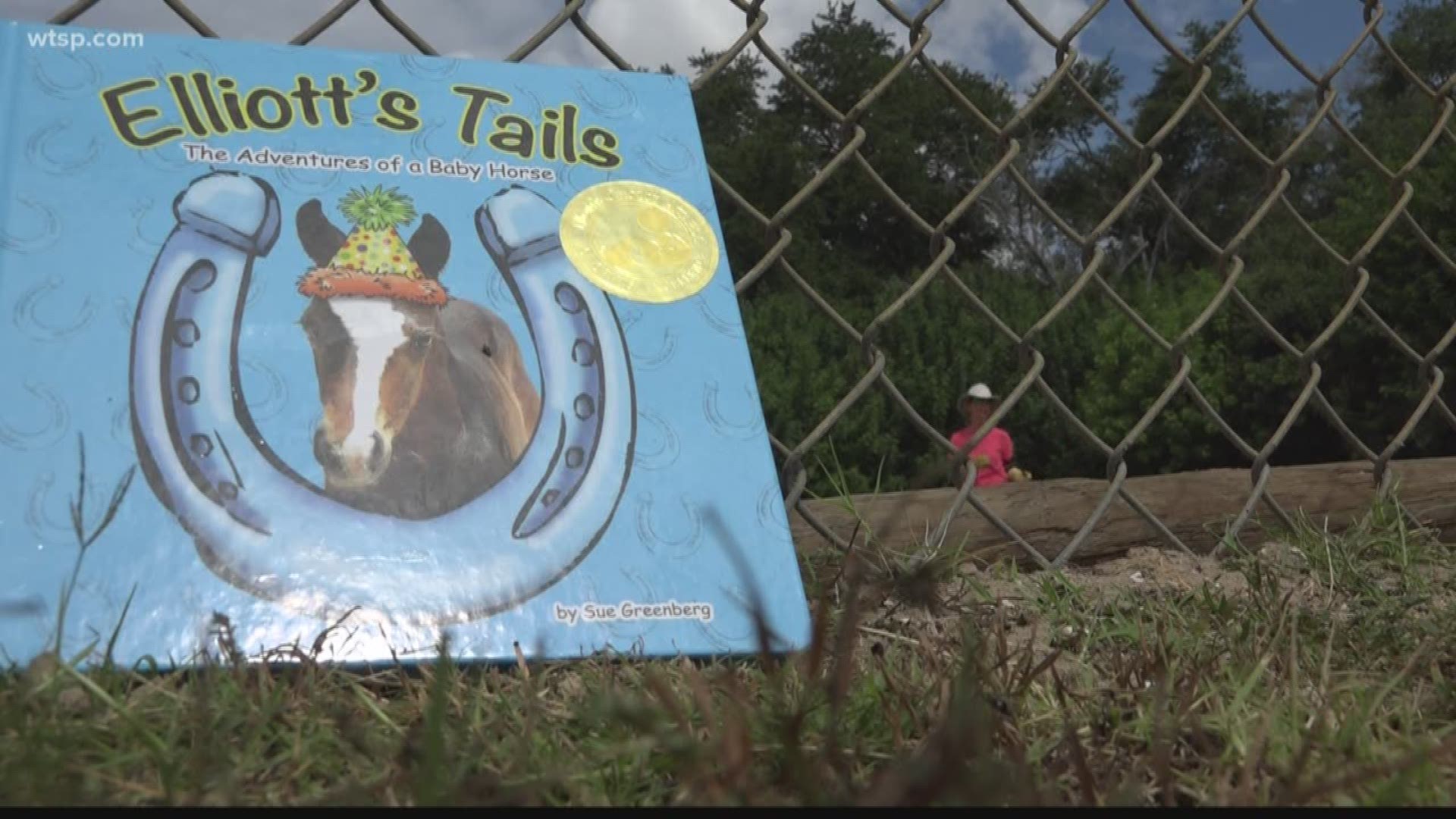 A pediatric nurse for years, Sue Greenberg had an idea one day while watching her horse parade around her stable.

“I just started to work with all the little kids with 4-H group,” she said. “I just thought it would be really cute to have a book for kids.”

She penned "Elliott’s Tails, The Adventures of a Baby Horse," a play on words with "tales," to encourage children. The book includes photographs of the actual horse paired with colorful illustrations. Greenberg wrote it and self-published.