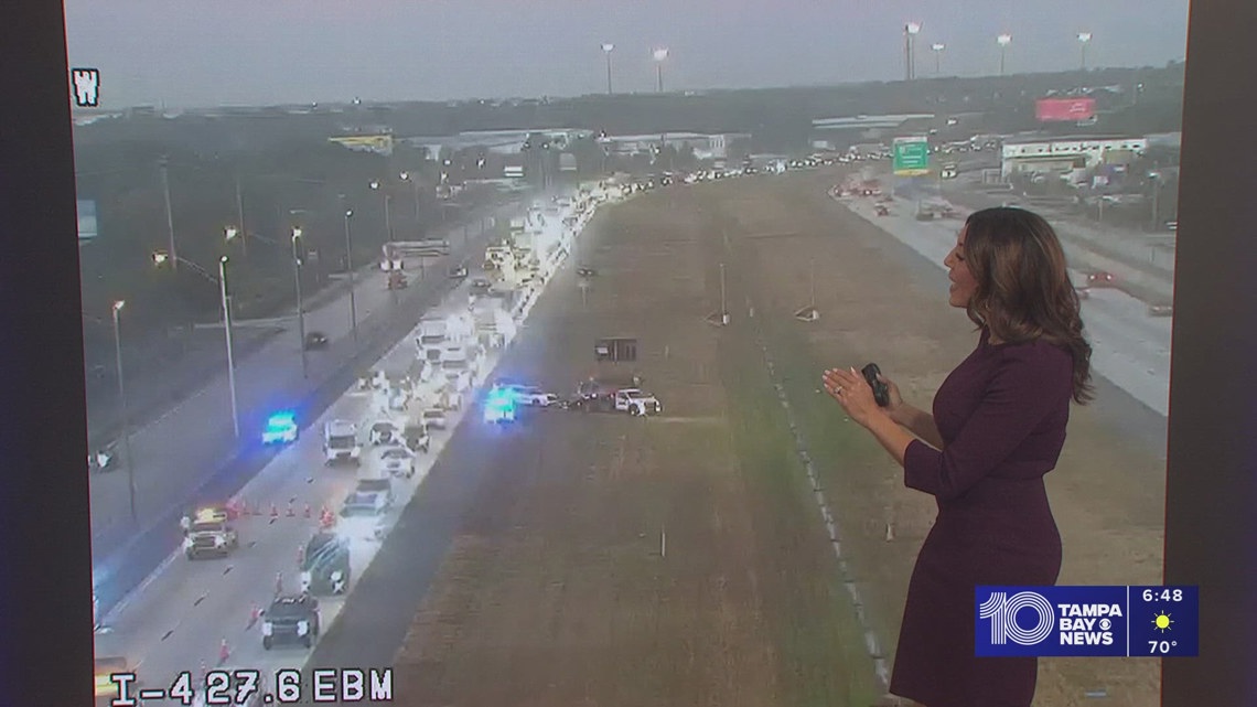 Traffic Alert: Delays on Polk Parkway due to crash | wtsp.com