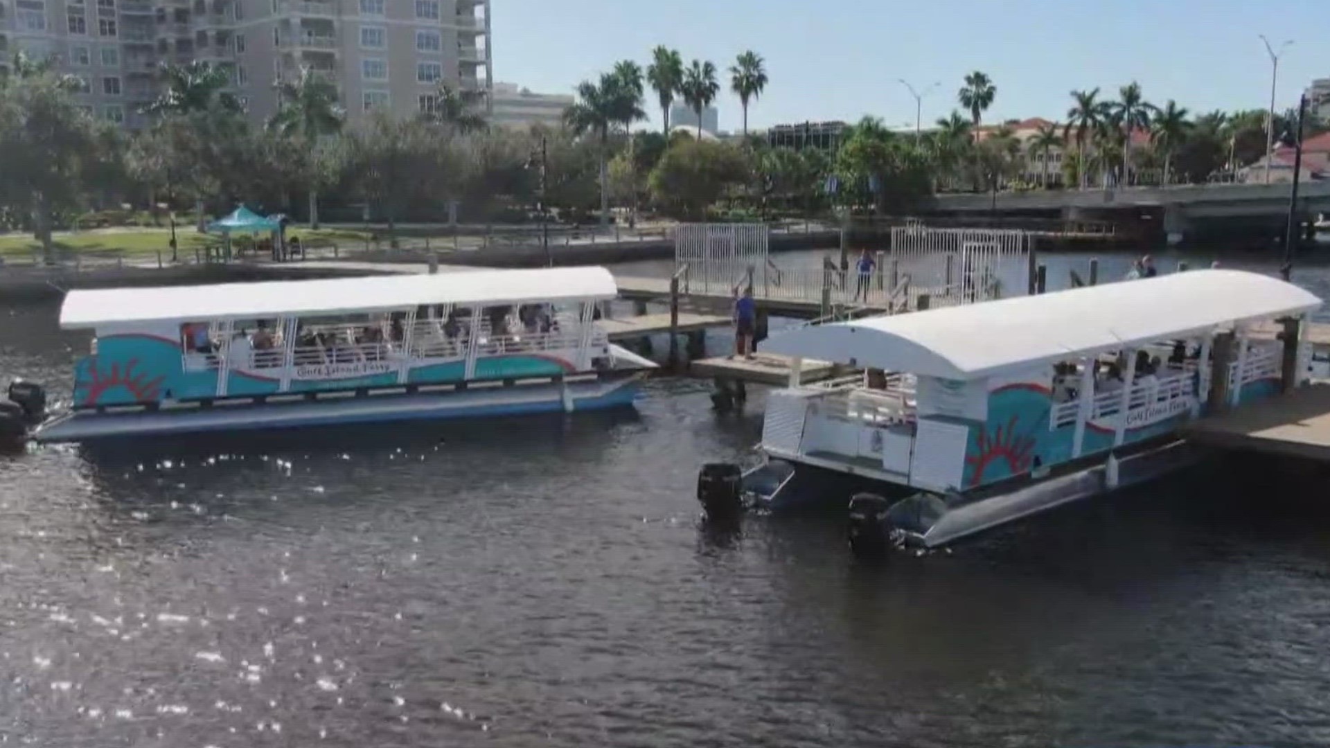 County leaders say they plan to add more vessels and have the ferry service expand to the Coquina Boat Ramp and Palmetto in 2024.