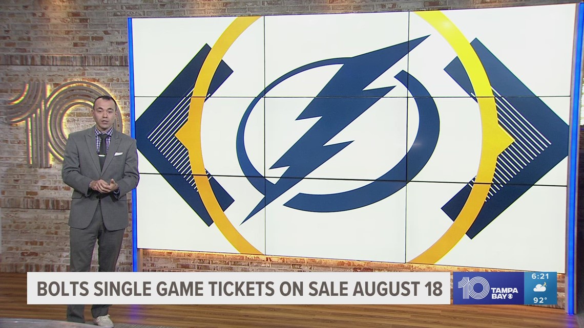 Tampa Bay Lightning single-game tickets for 2023-24 season go on sale this  month