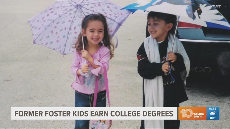 Forever Family: Former foster kids earn college degrees together