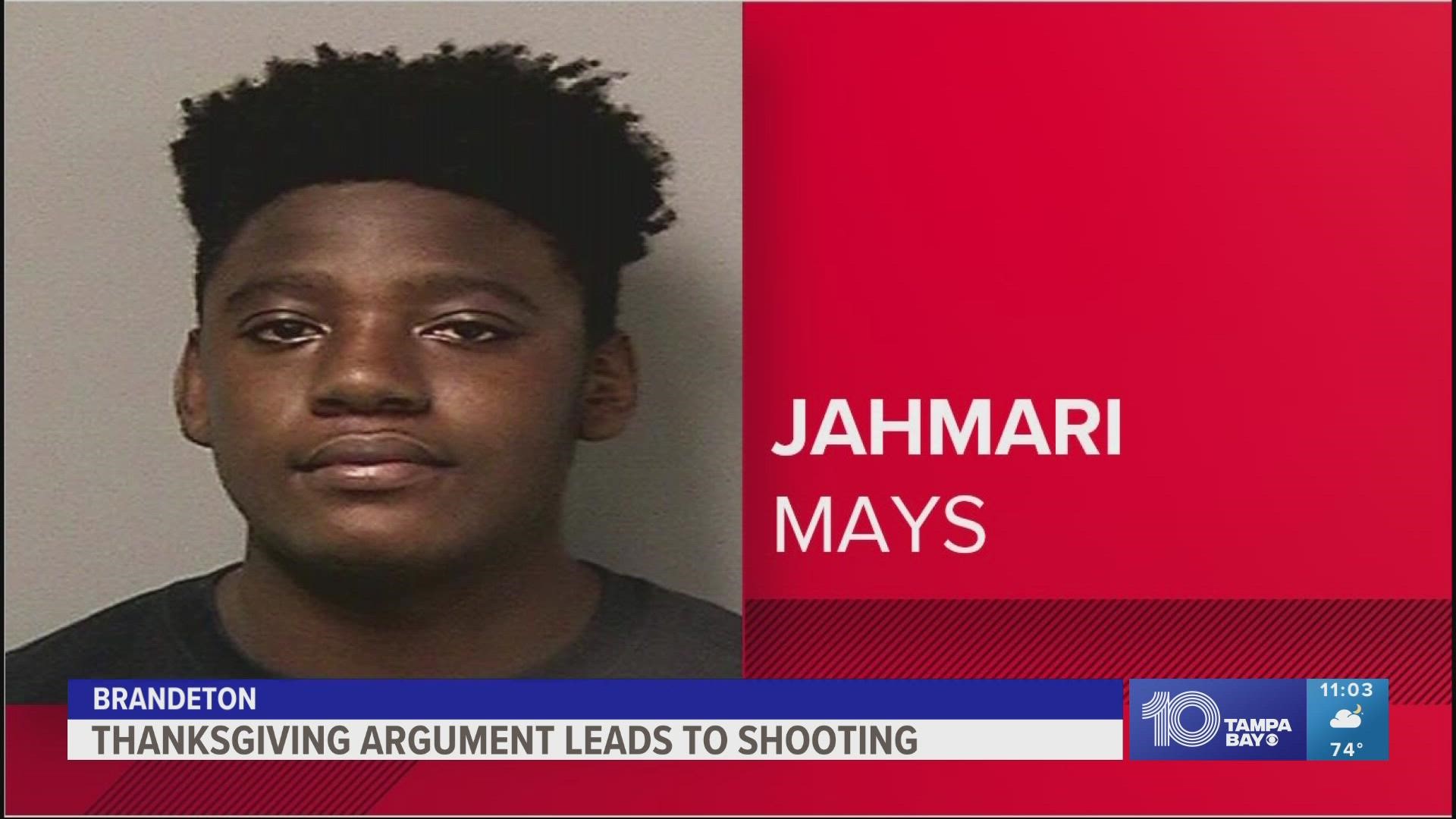 Jahmari Mays and a 23-year-old man had been arguing before the shooting, authorities said.