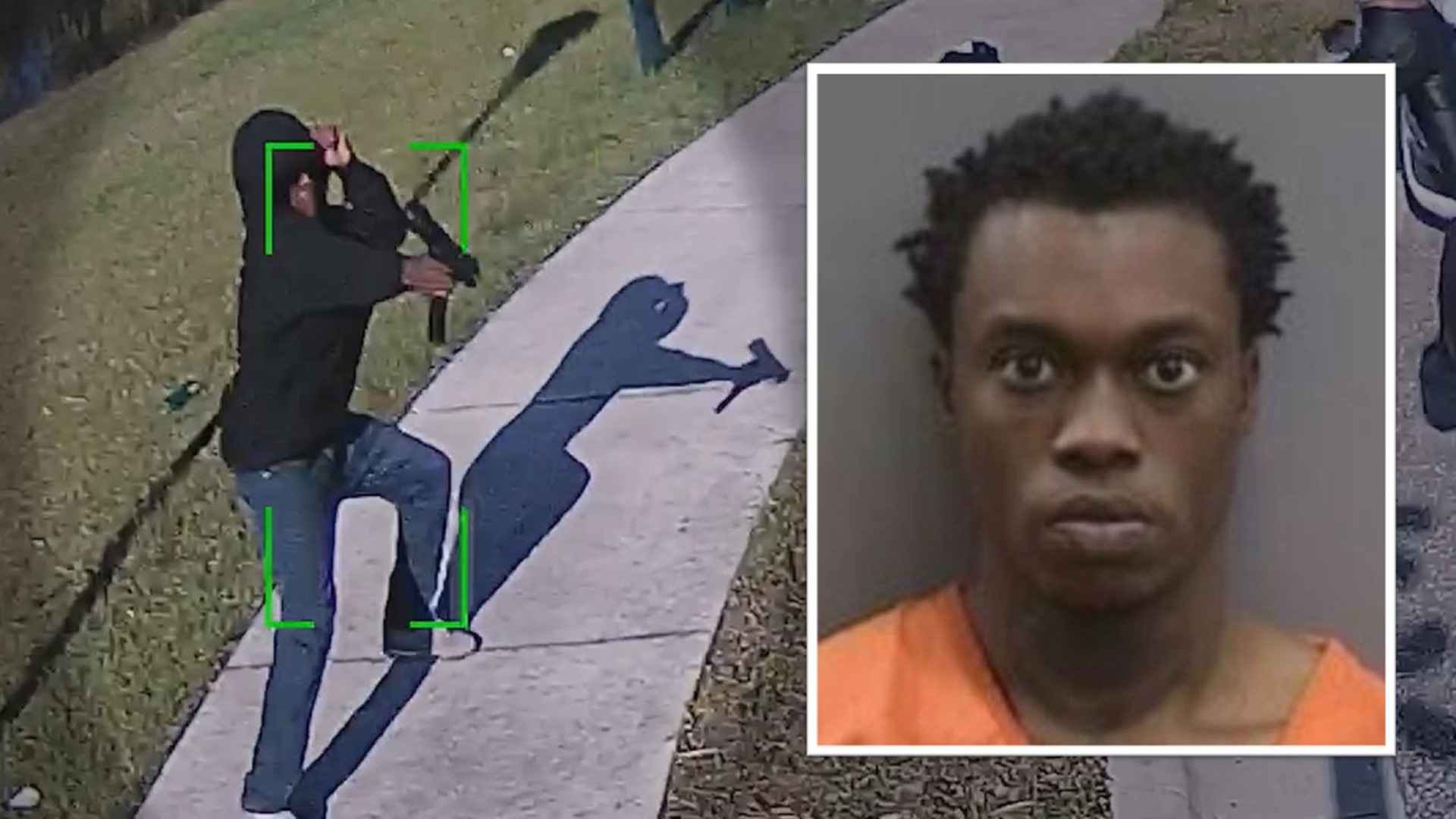 Deputies arrested Jahfahree Edwards, 24, in a shooting captured on surveillance video near Spoto High School in Riverview.