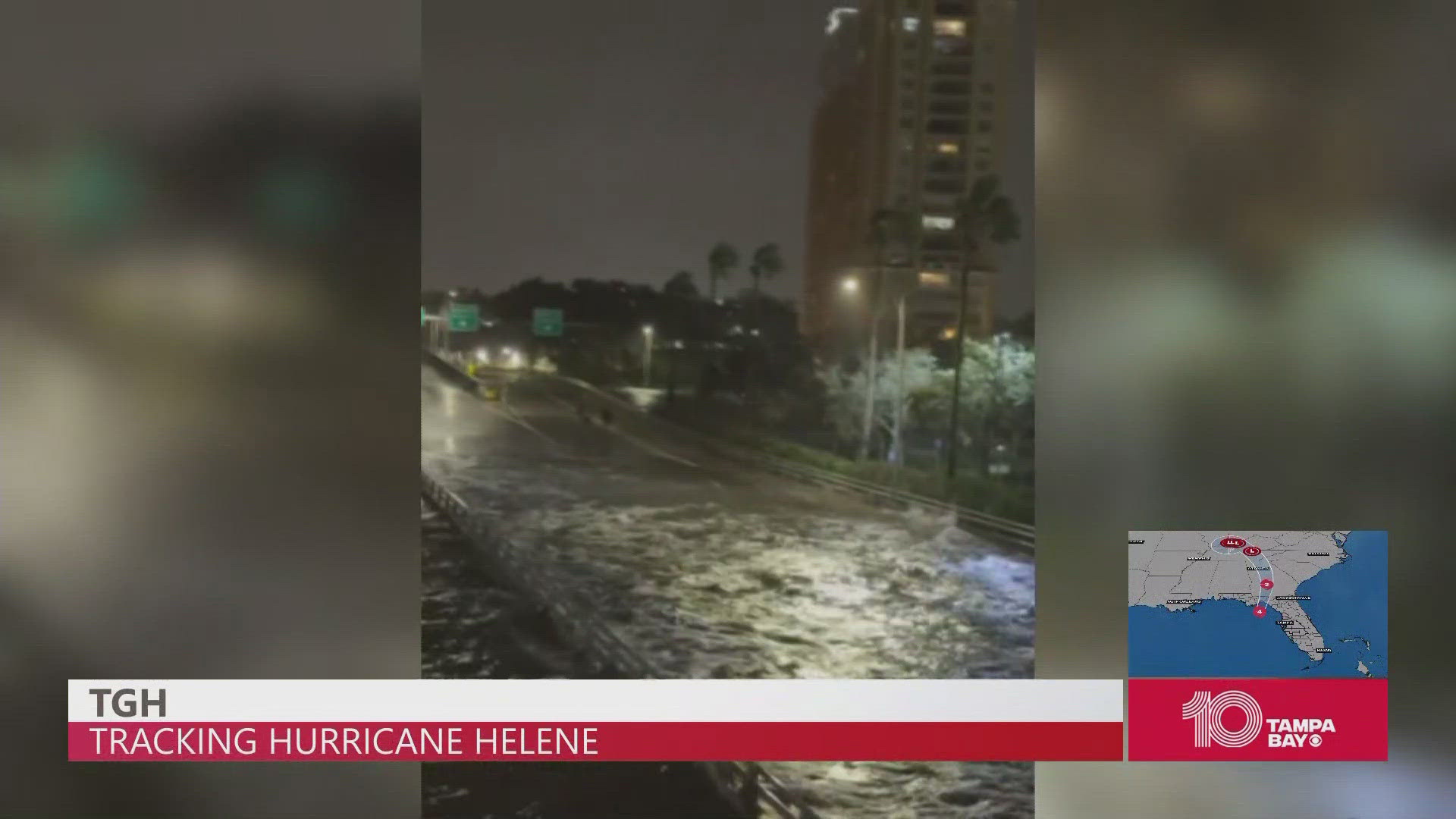 Damaging hurricane winds and storm surge are expected to begin in the Florida Bend area Thursday evening.