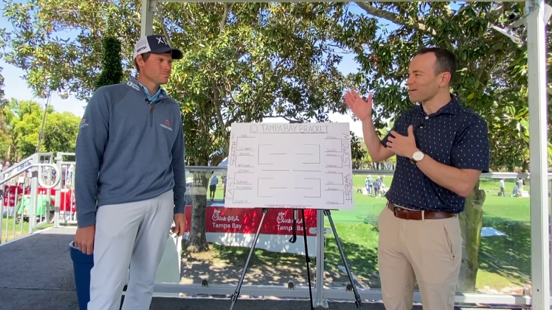 10 Tampa Bay sports director Evan Closky catches up with Purdue product Adam Schenk on which team he thinks will come out on top in the NCAA tournament.