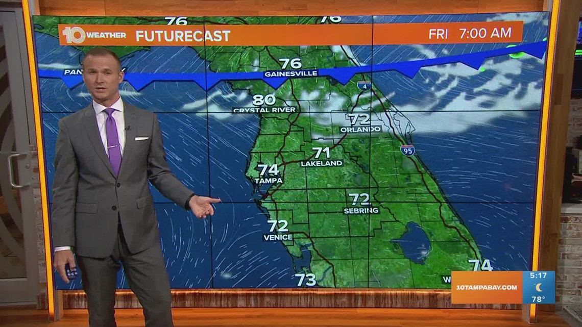 10 Weather: Tampa Bay morning forecast; Friday, Sept. 23, 2022