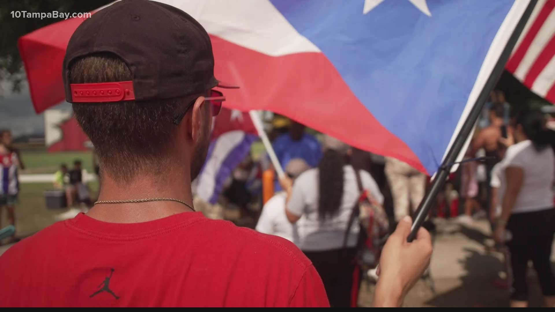 Cuban Americans in Tampa want national leaders to help with what's happening in Cuba.