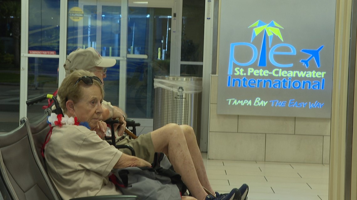 40th Honor Flight to Washington DC returning to St. Pete