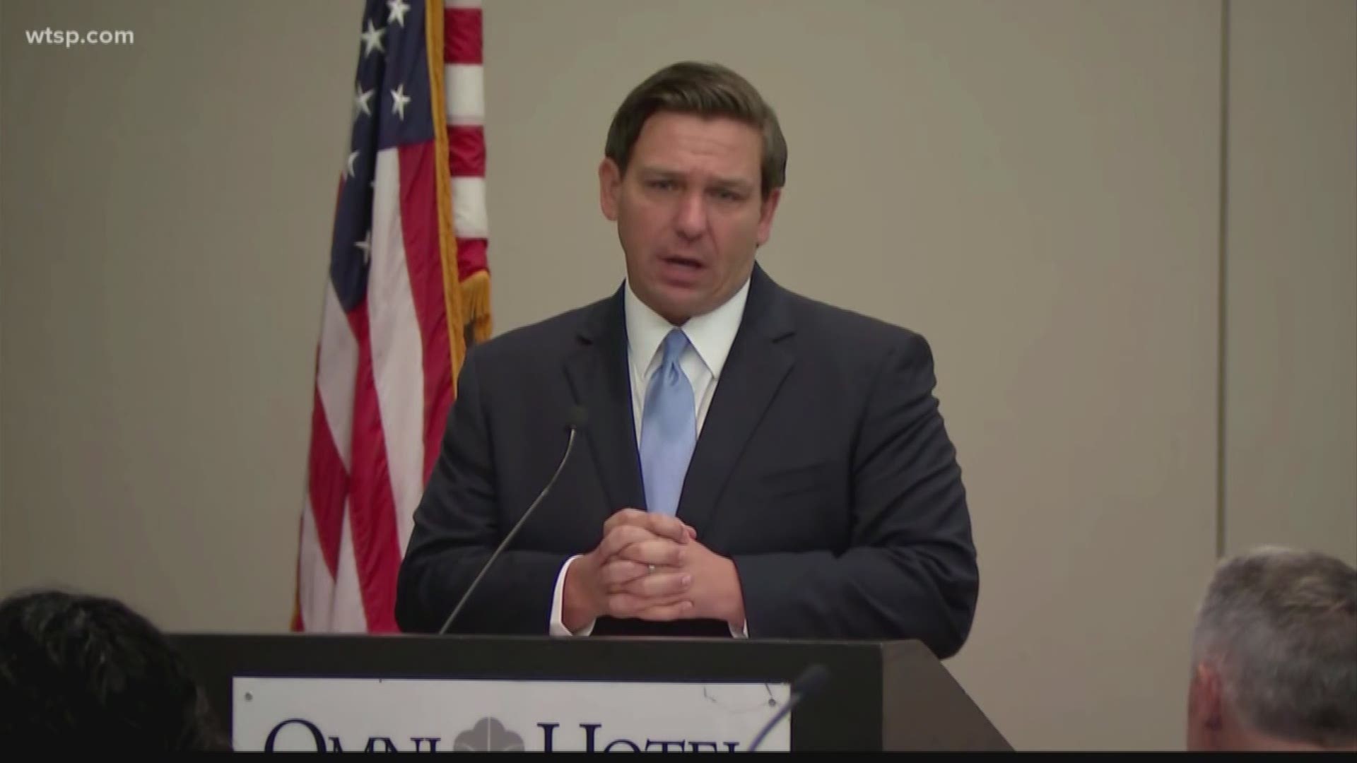 Florida Governor Ron DeSantis issued a state of emergency Wednesday for counties in Hurricane Dorian's path.

DeSantis urged all Floridians on the state’s east coast to prepare for impacts, as the latest forecasts from the National Hurricane Center project Hurricane Dorian making landfall there as a major hurricane.