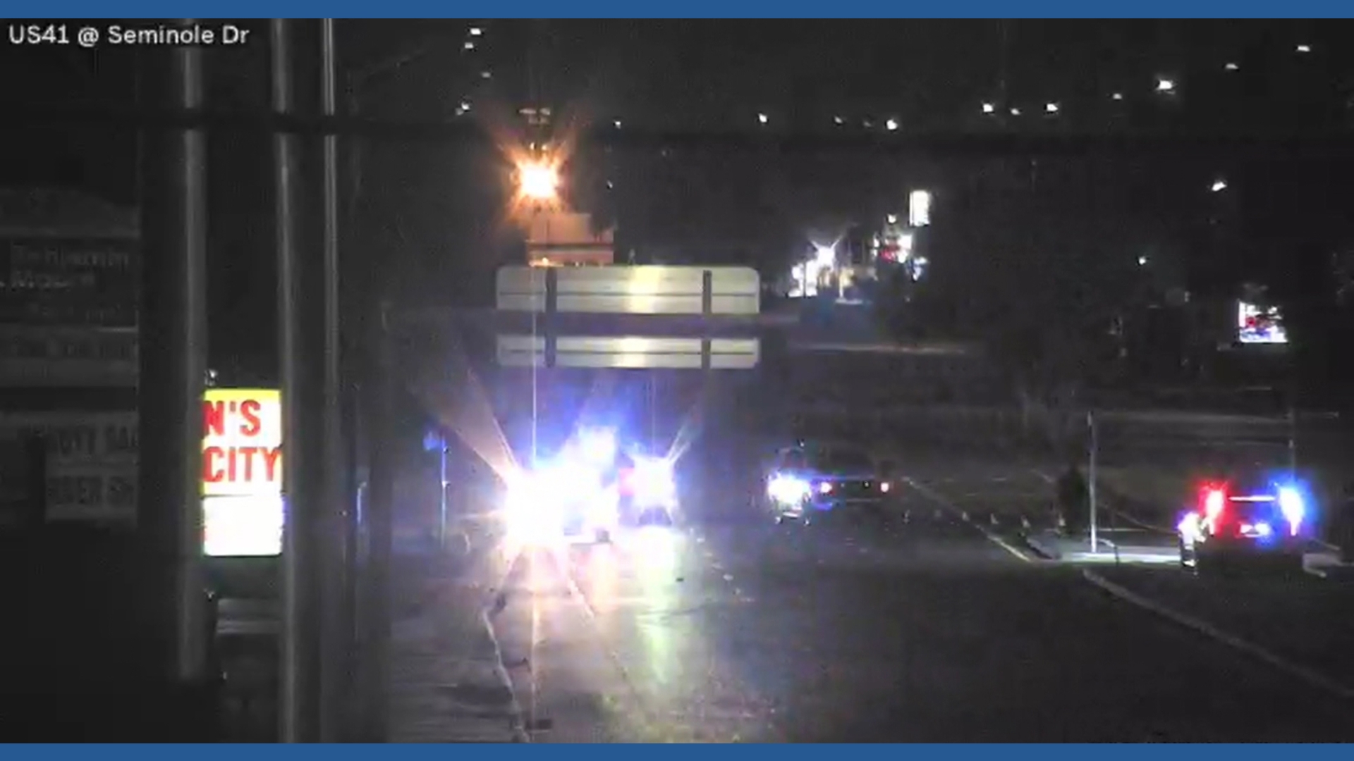 A fatal wreck on US-41 in Sarasota has shut down all northbound lanes