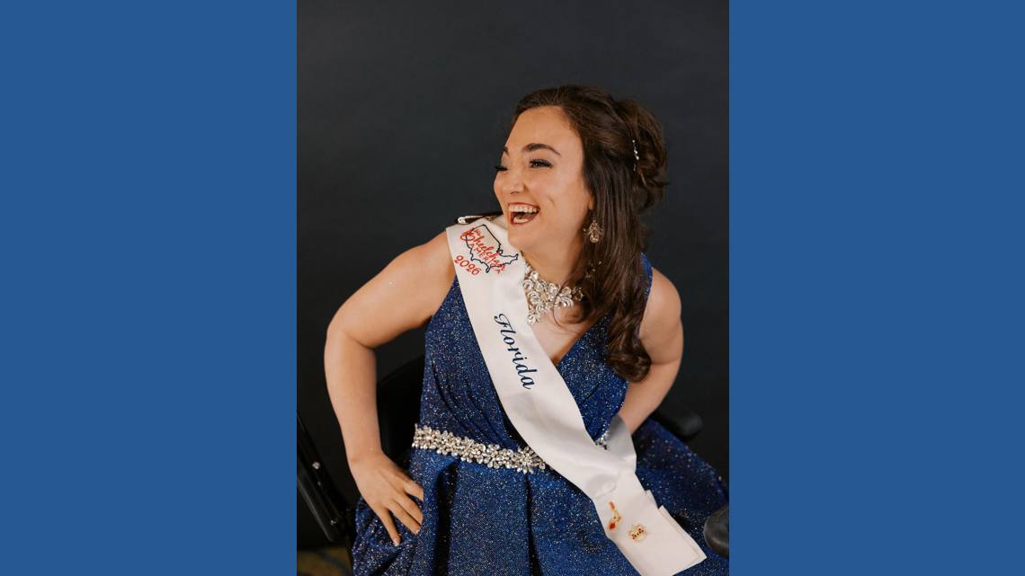 A boulder nearly killed her. 10 years later, she's crowned Ms. Wheelchair Florida