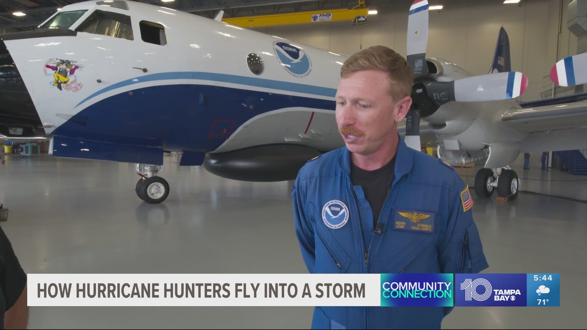 Tampa Bay Chief Meteorologist Bobby Deskins got a chance to see the aircraft and learn more about their missions to help keep you informed during a storm.