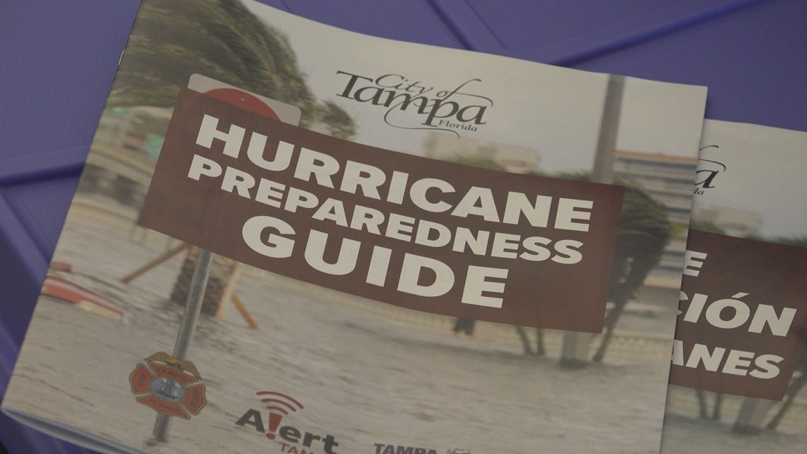 Tampa launches new preparedness guide ahead of hurricane season | wtsp.com