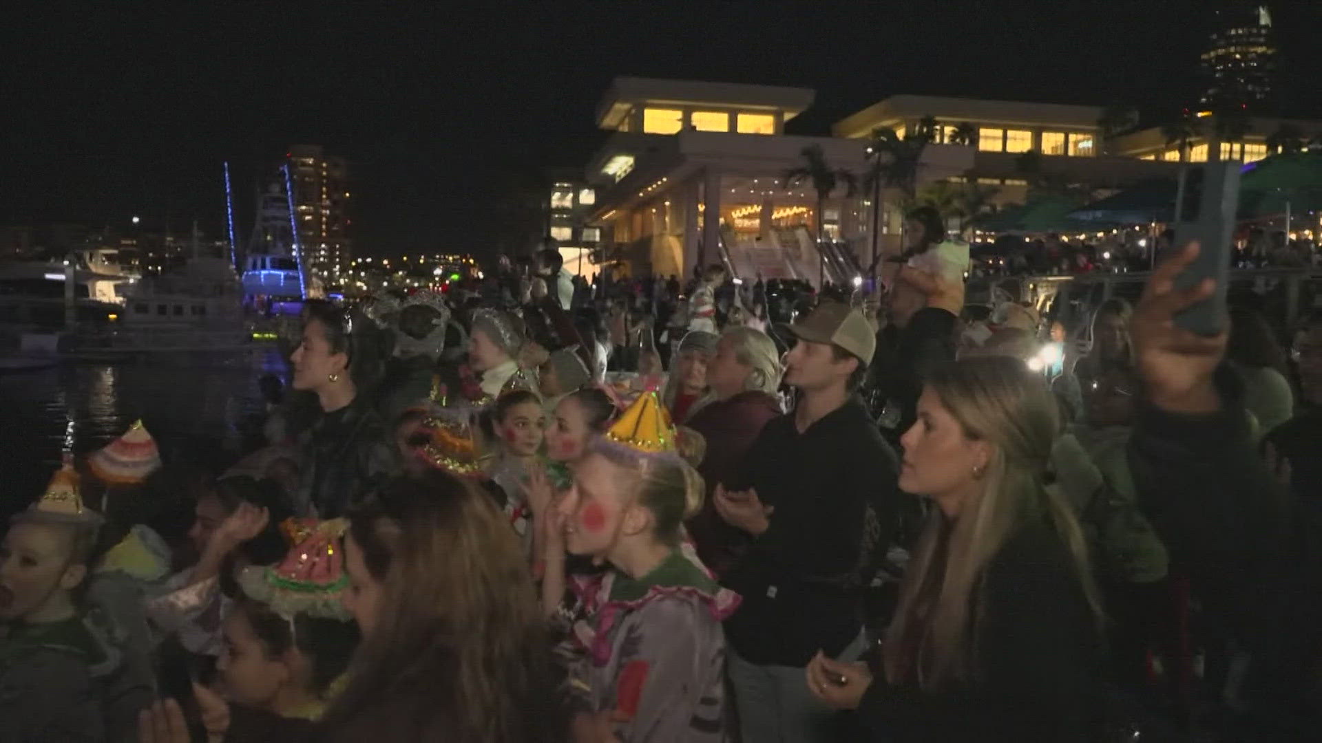 Then event featured a performance of the Nutcracker and the mayor flipped the switch the the city's tree.