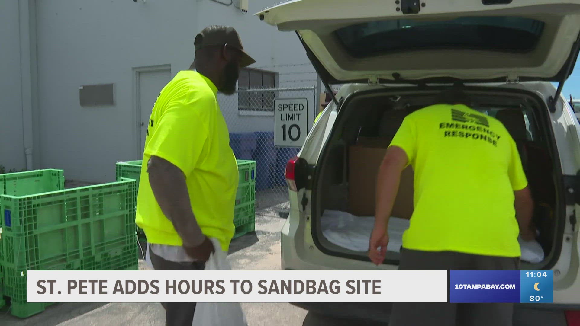 The city is holding two "Sandbag Saturdays" this month for neighbors to prepare for flooding.