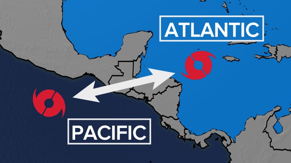 Pacific to Atlantic: Tropical systems known to make the jump - Vimarsana News