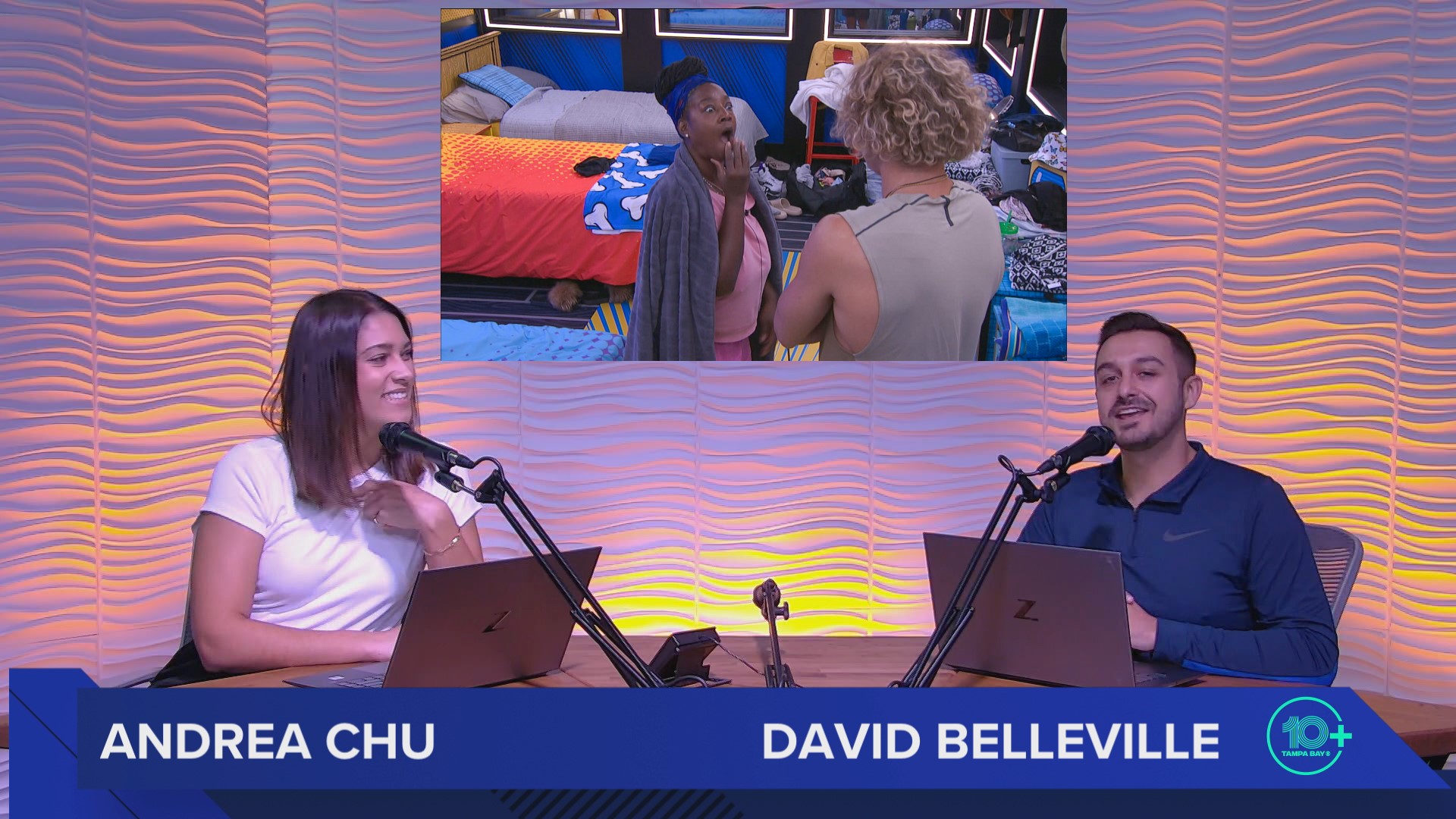 In the first episode of 10 Tampa Bay’s Big Brother show, hosts Andrea Chu and David Belleville share their takes on what's gone down in the BB25 house so far.