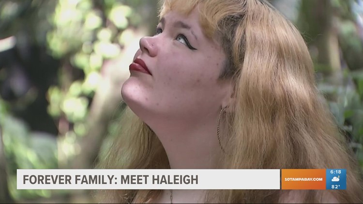 Teen Haleigh is hoping to find a forever family to care for her