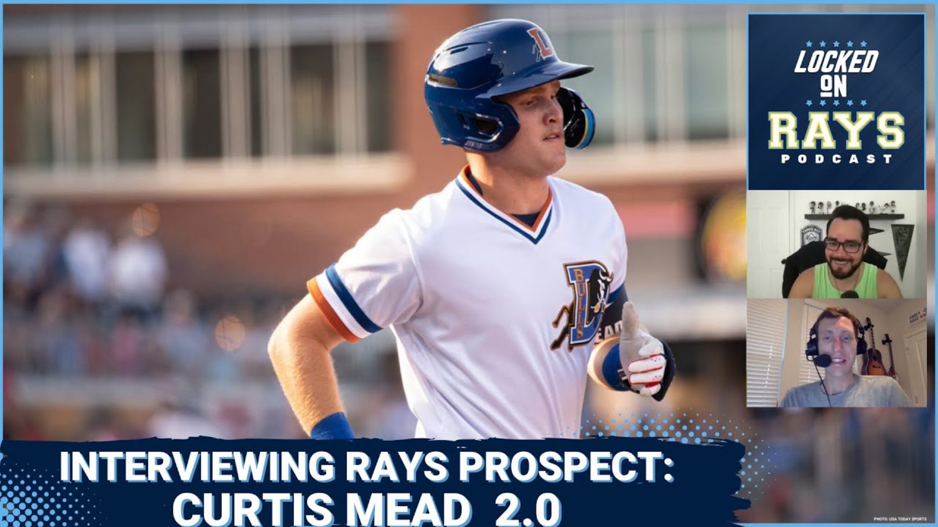 Locked On Rays has the pleasure to once again have the Rays' top position player prospect on the podcast, Curtis Mead!