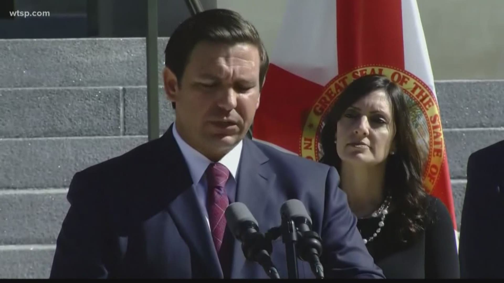 Florida Gov. Ron DeSantis announced Wednesday he filed a petition with the state Supreme Court for a grand jury to review school safety measures.