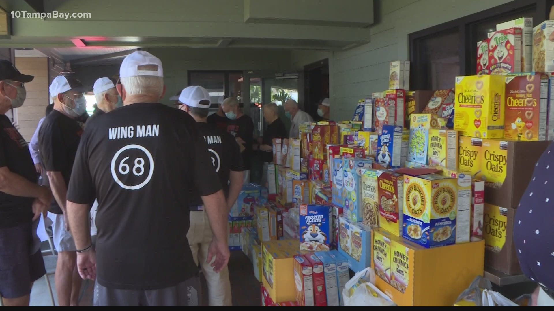 More than 800 boxes of cereal were donated to 10 Tampa Bay's Cereal for Summer drive thanks to one group's generosity.