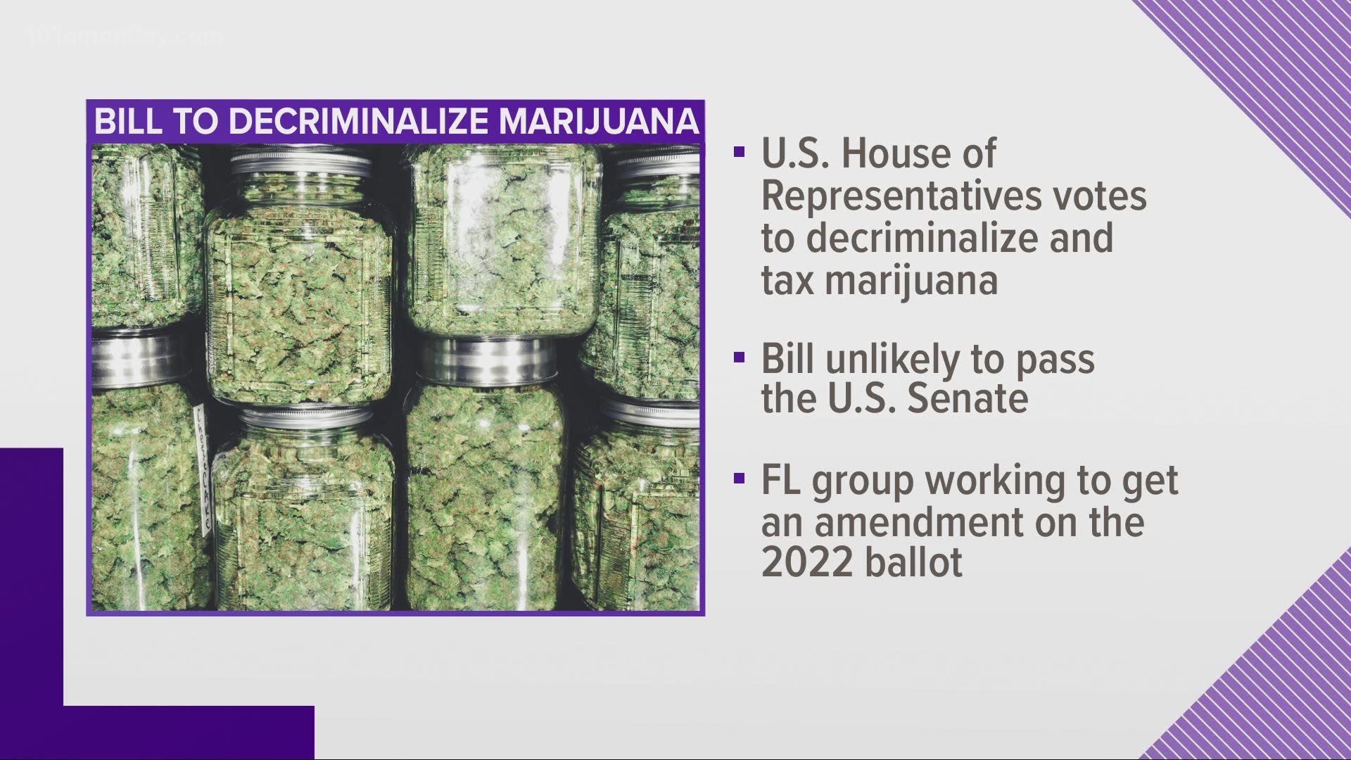 Friday's historic vote comes as more states have legalized recreational marijuana use.