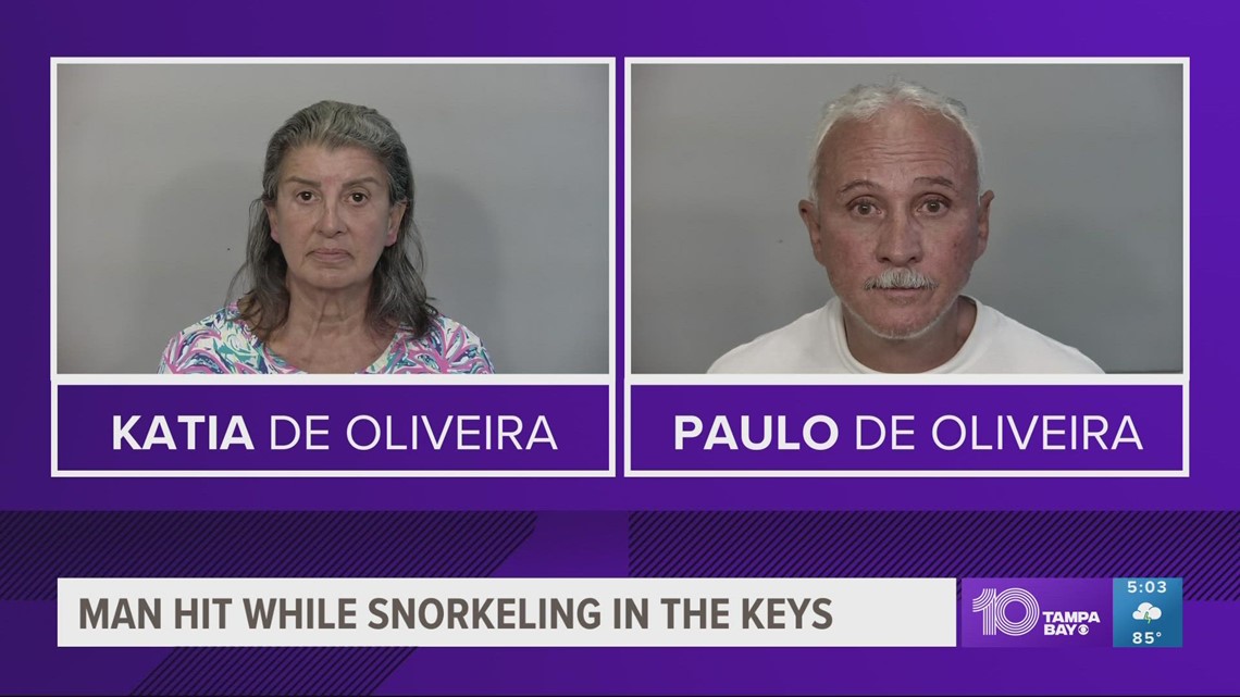 Deputies: Florida Keys couple attack man with pole, fishing rod for snorkeling too close to property