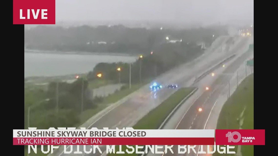 Sunshine Skyway Bridge Closes As Hurricane Ian Approaches Florida 2700