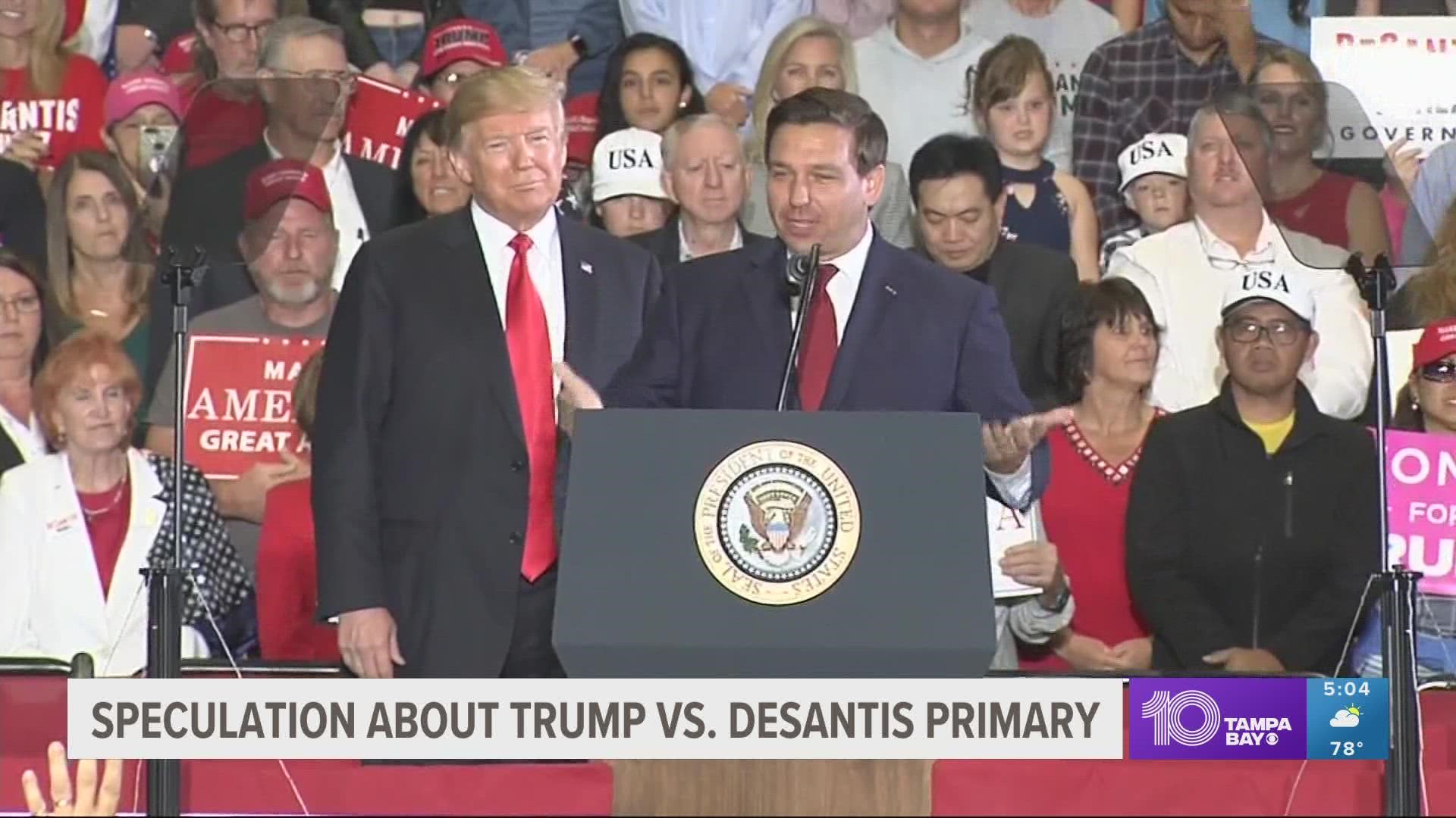 A new YouGov poll found more Americans prefer Gov. Ron DeSantis to be the Republican nominee for president in 2024 — but it's very close.