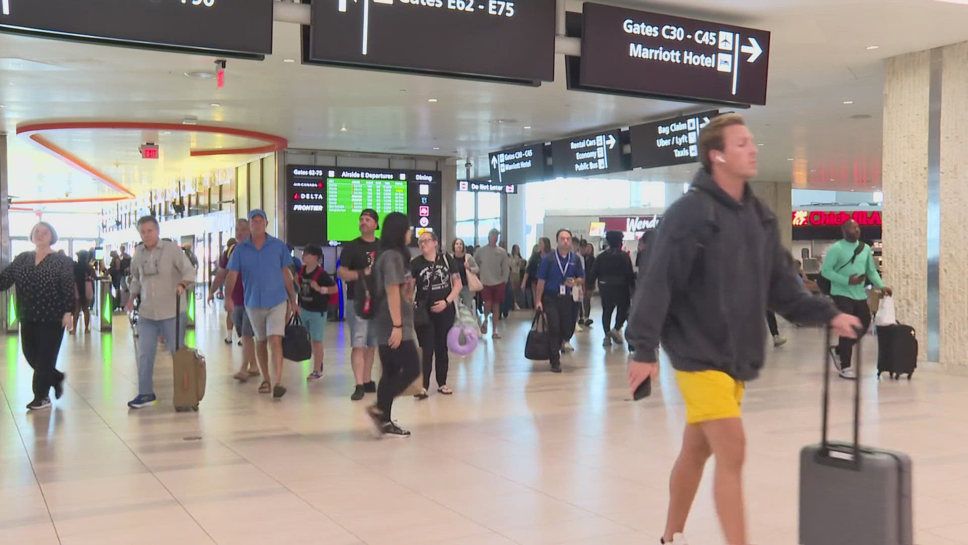 With Thanksgiving only a day away, Tampa International Airport is bracing for a busy travel season.