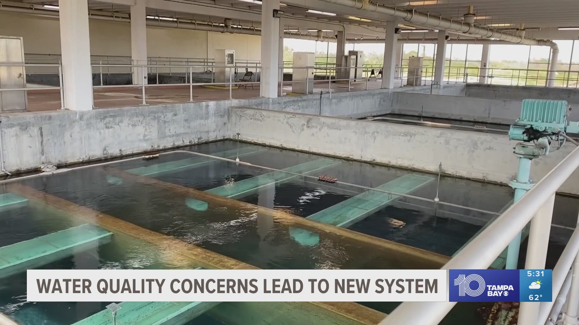A new water filtration system will soon service more than 300,000 homes in Manatee County