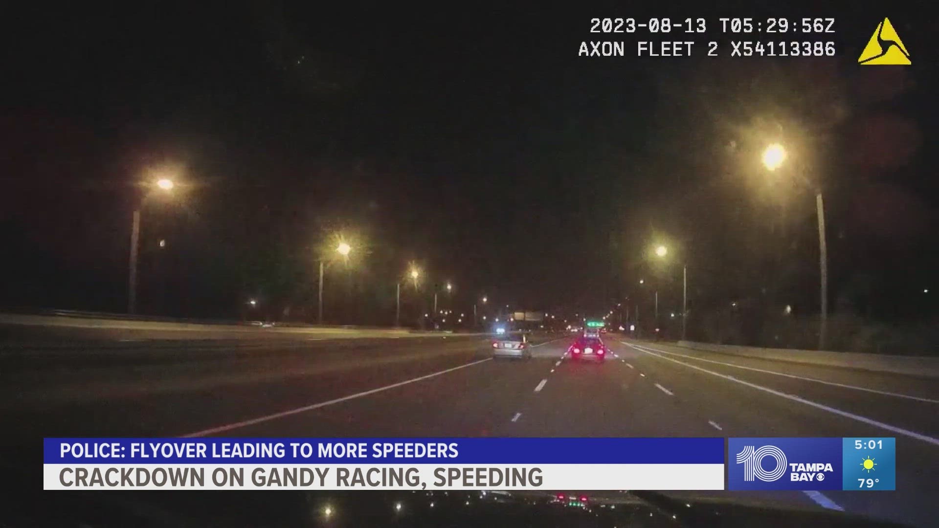 Florida police are cracking down on speeding as drivers put others at risk.