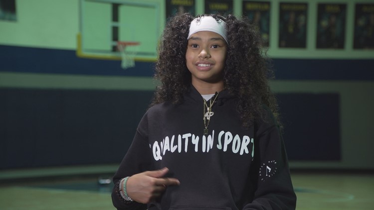 12-year-old basketball prodigy fights for equality in sports