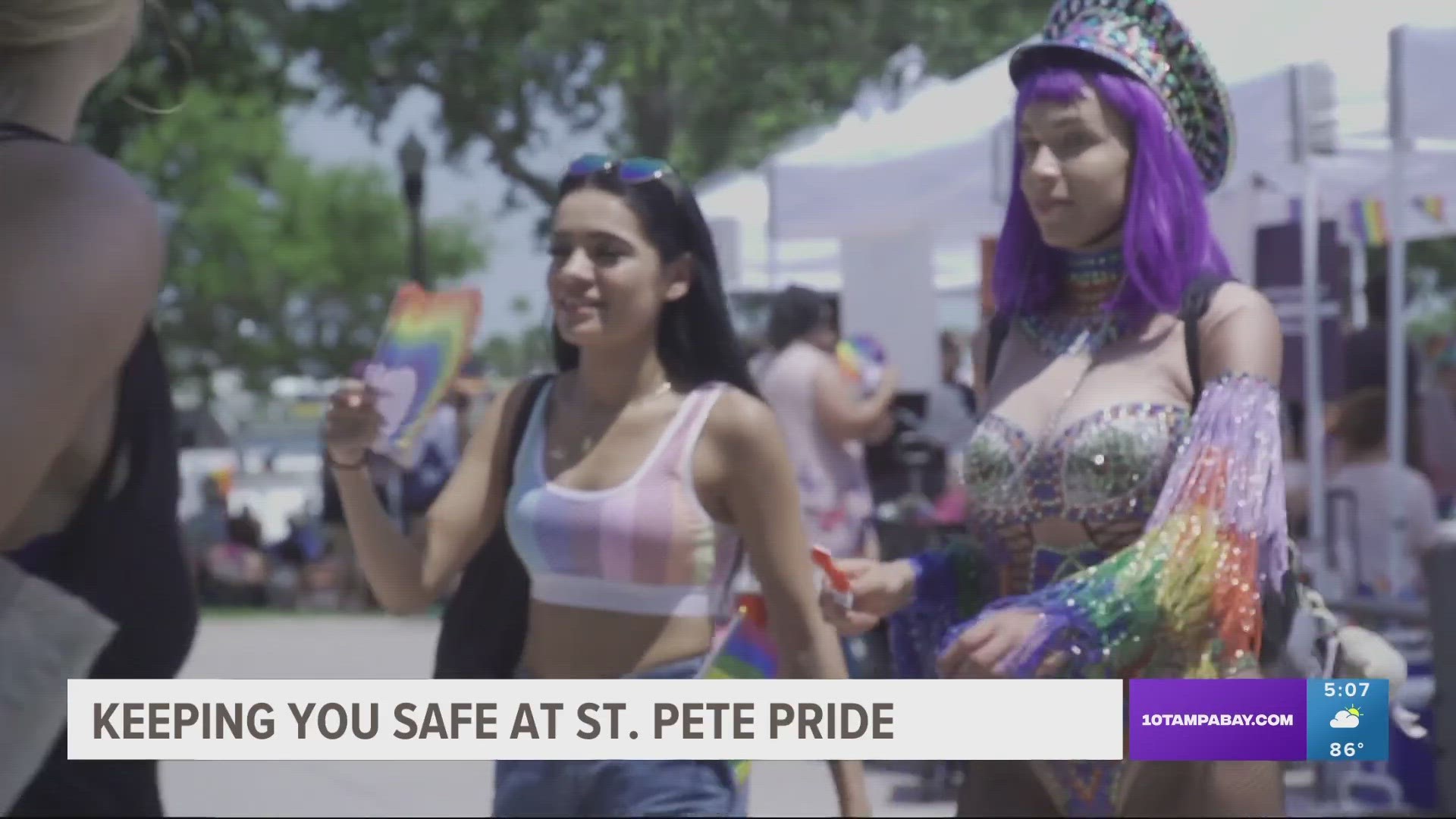 With roughly 100,000 people expected at this weekend's Pride festivities, St. Pete Police will be bringing in reinforcements to keep everyone safe.