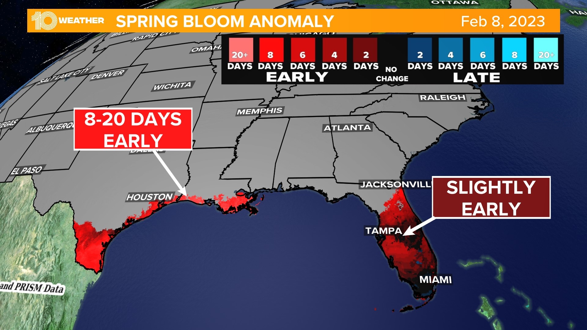 Spring, allergy season arriving earlier than normal