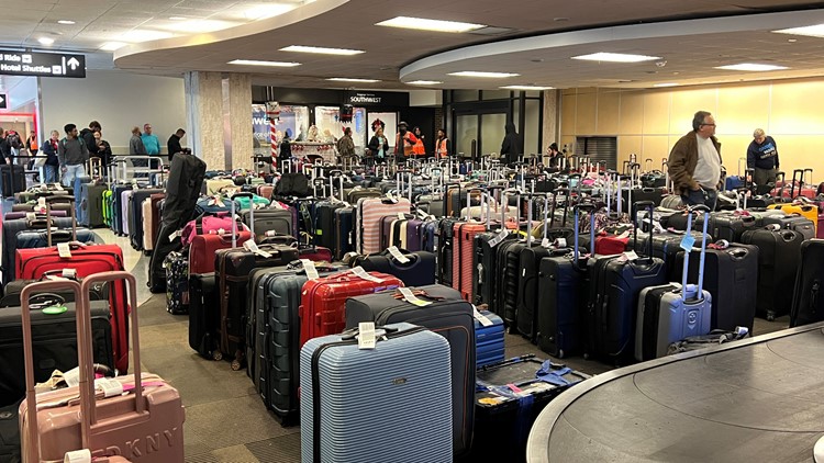 Southwest Airlines Videos Show Thousands of Lost Luggage: 'Sea of Bags