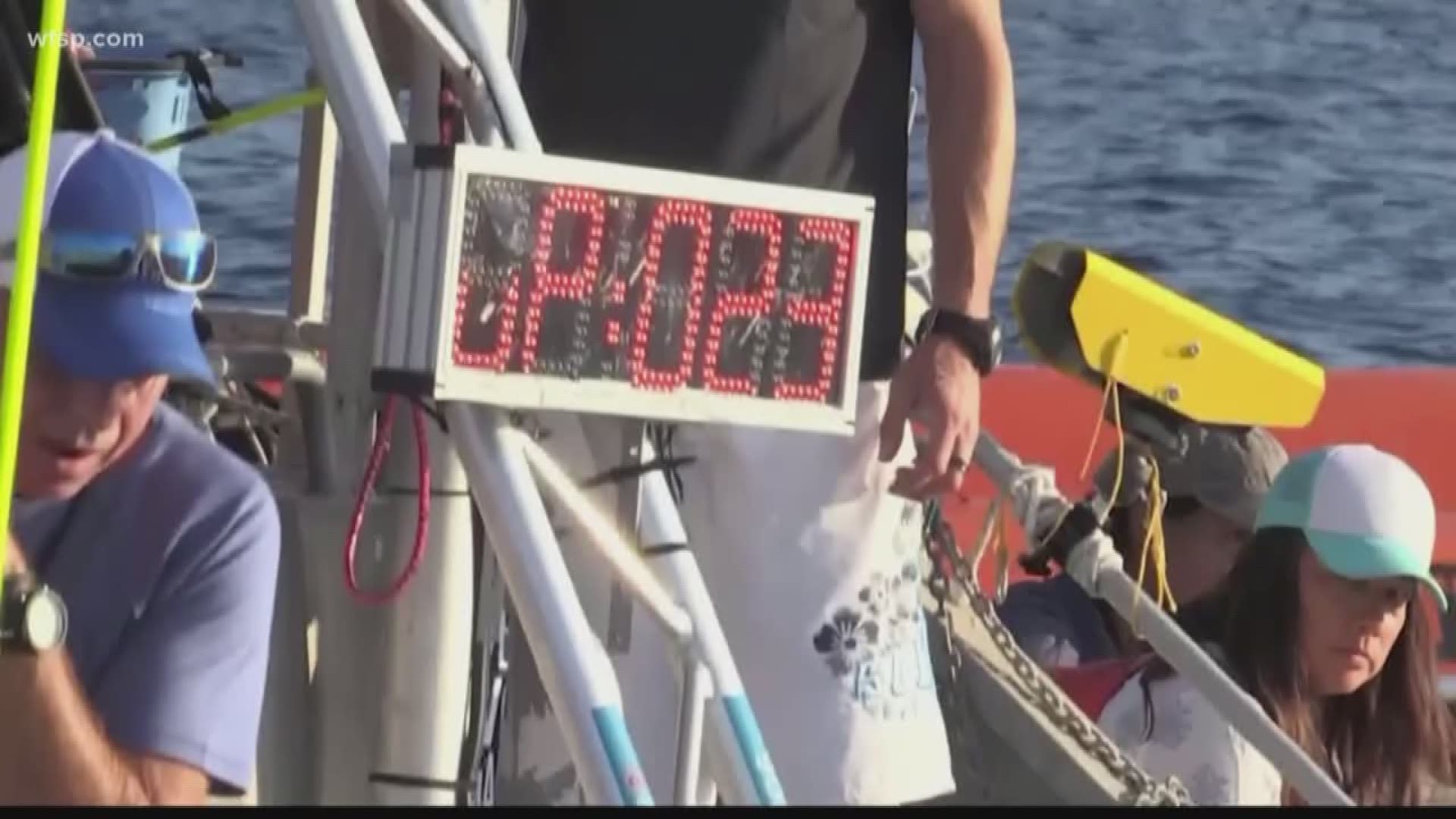 A Russia man brought home the world free diving championship this week diving 387-feet without taking a breath.
And that's not even a record.
The man is an 8-time world champion and set the record last year at 426 feet.