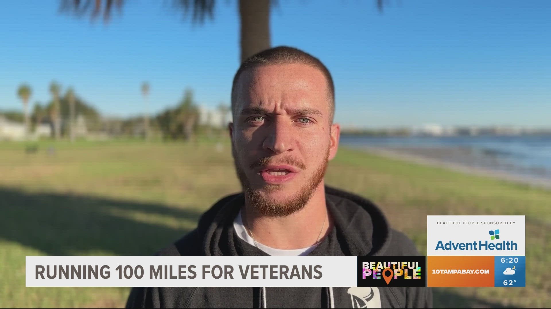 This man in St. Petersburg is running in memory of his brother, a veteran who struggled with PTSD.