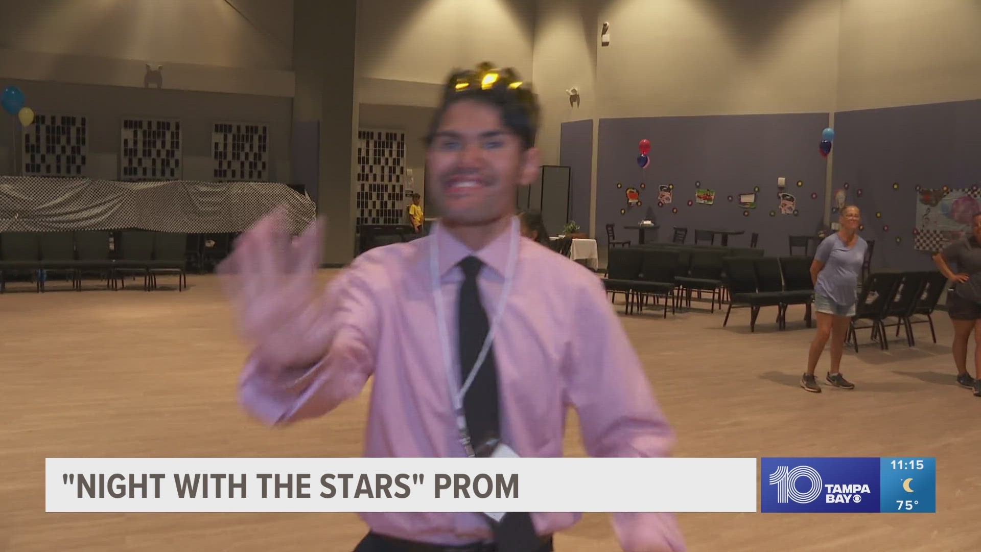 This was the 13th year for the "Night with the Stars" prom.