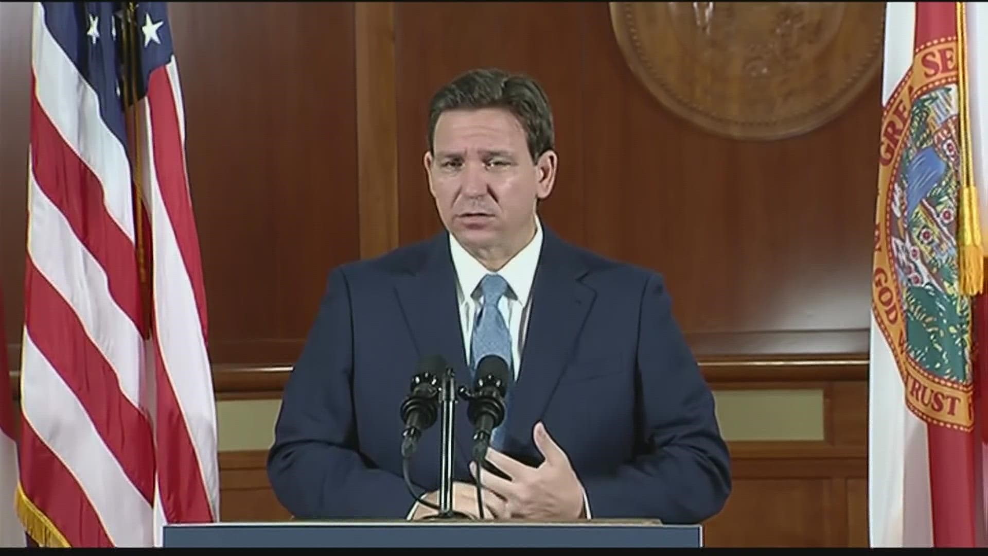 From tolls to baby necessities to pet food to entertainment, DeSantis said families have the potential to save thousands of dollars.