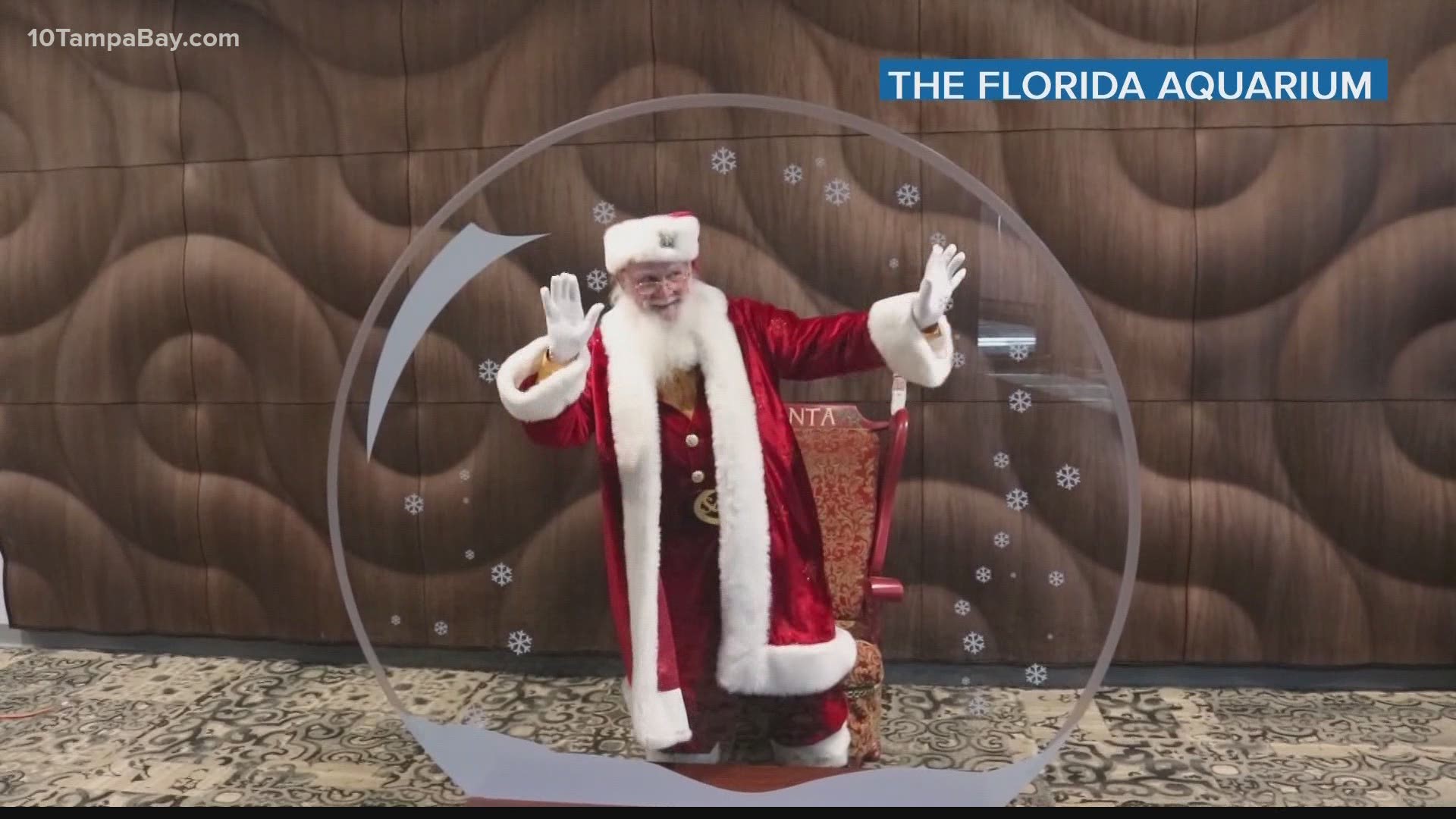 The Florida Aquarium, Busch Gardens, Zoo Tampa and others consider how to host Santa Claus during a pandemic to keep Christmas traditions feeling jolly.