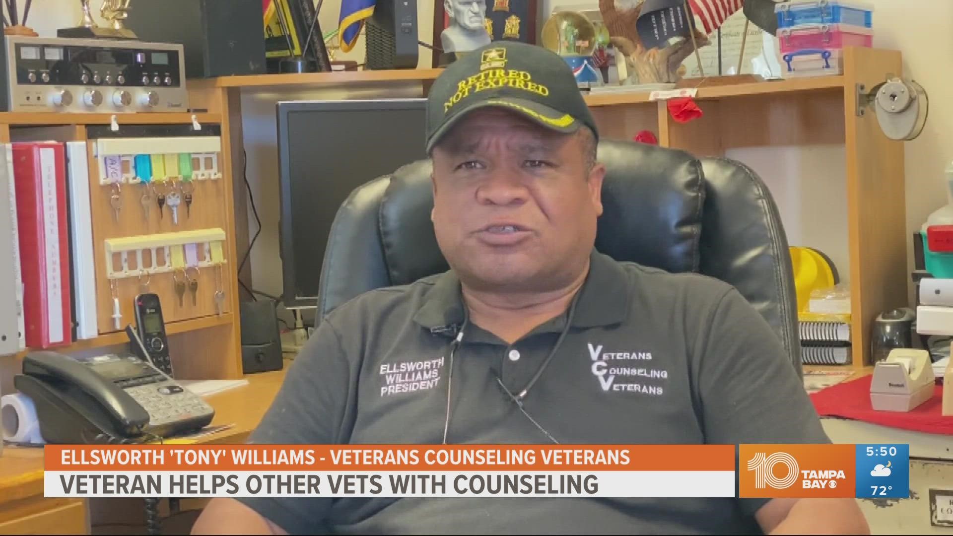 Veterans Counseling Veterans' primary mission is suicide prevention.