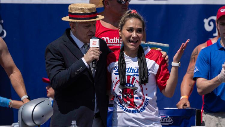 Nathan's hog dog eating contest winner 2025: Tampa native Miki