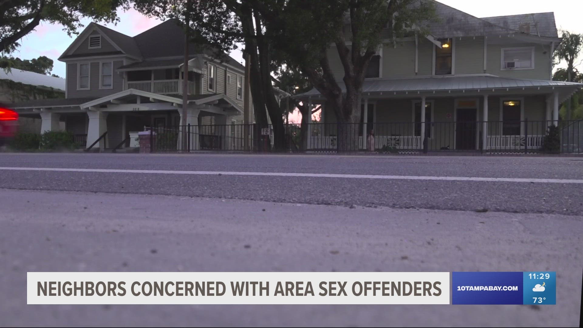 Neighbors concerned with area sex offenders