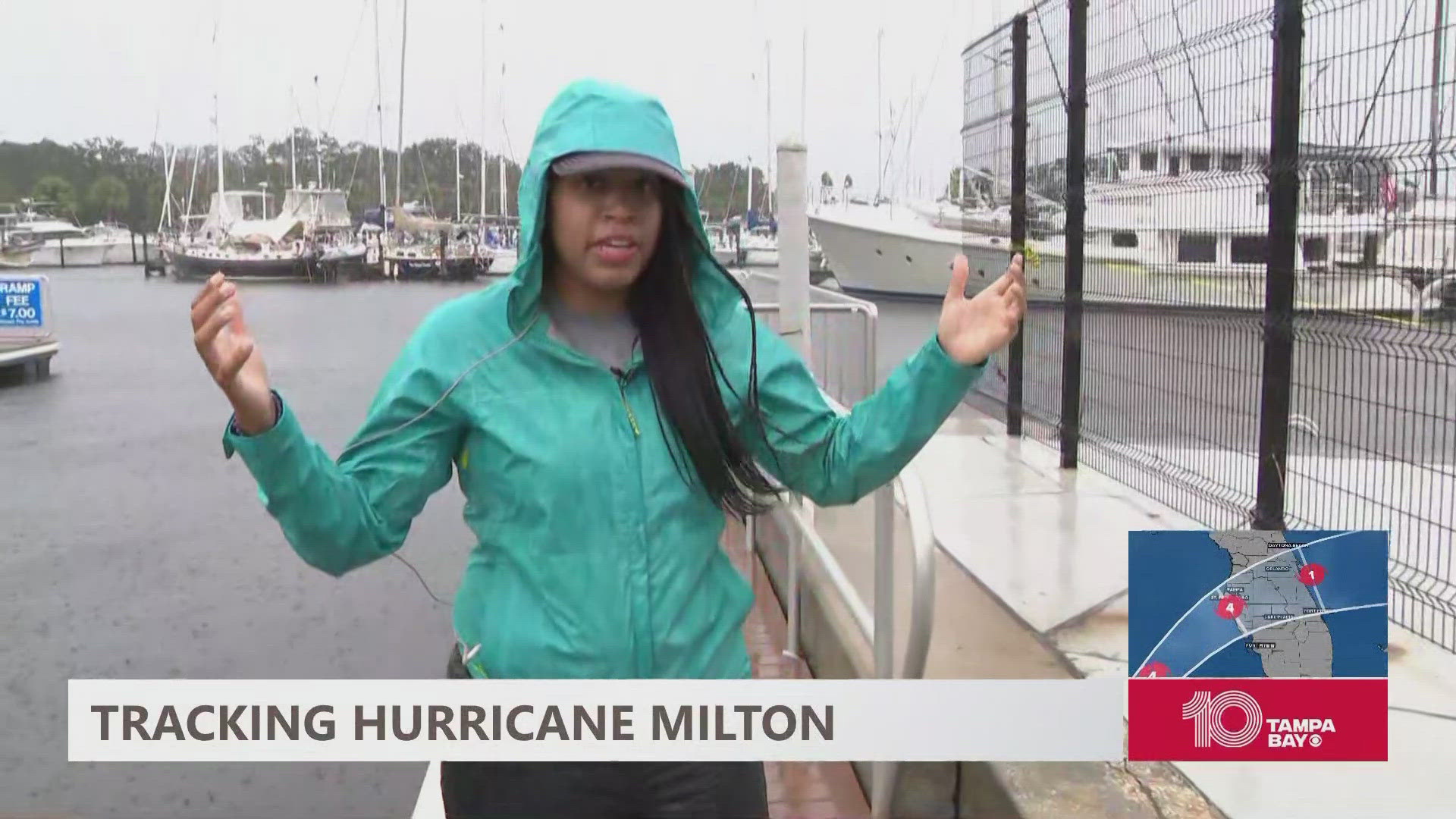 As of the latest advisory, Pinellas County is set to experience 80-110 mph winds, 8-15 inches of rain and 9-13 feet of storm surge.