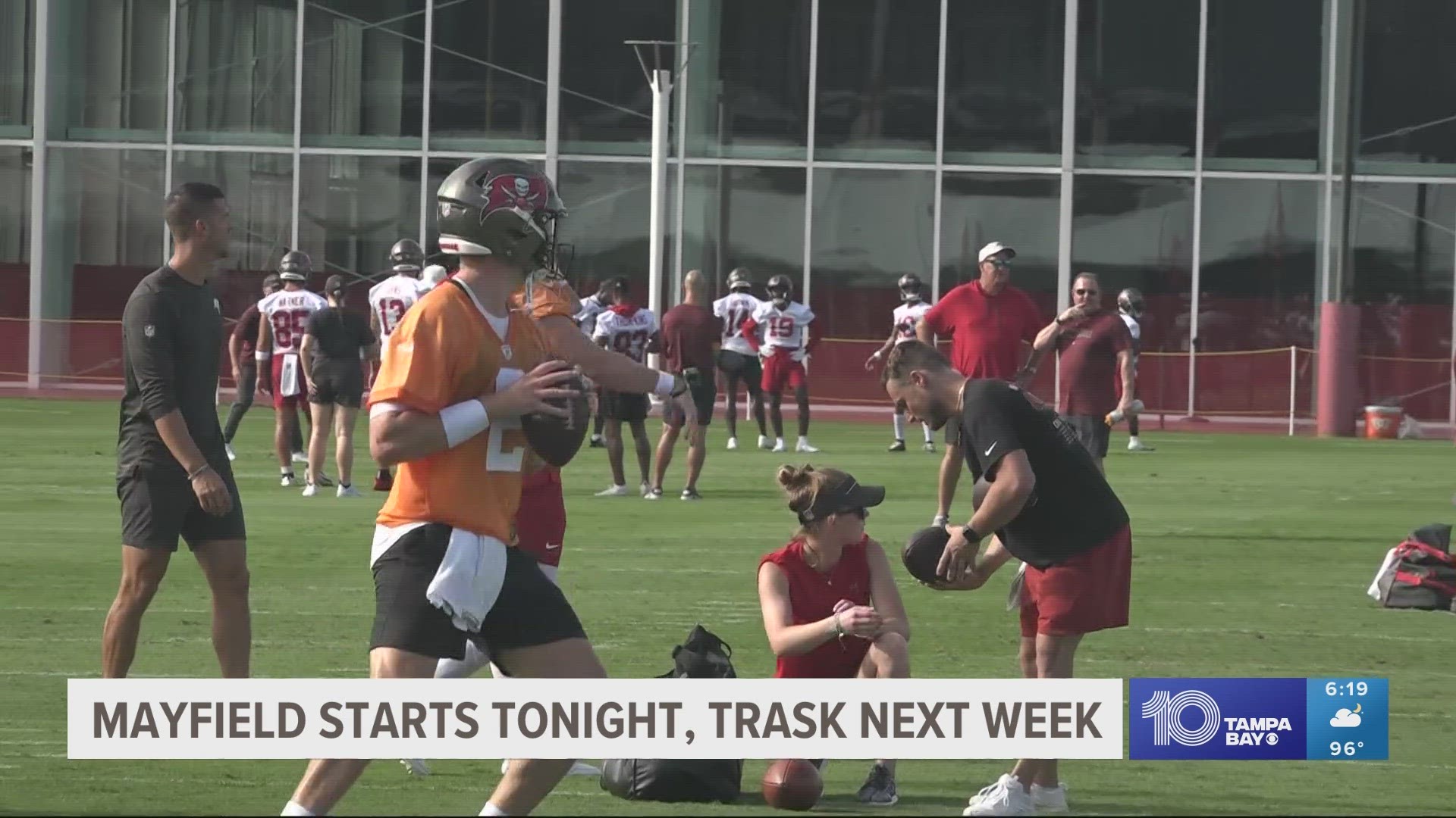 Buccaneers play first preseason game 