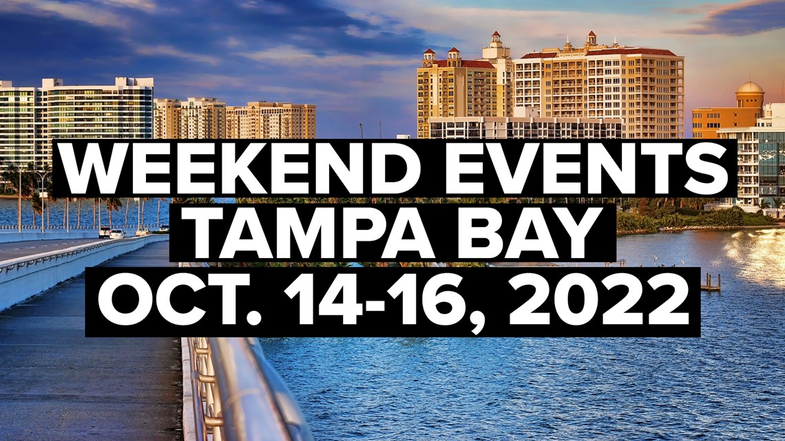 List Weekend events happening around Tampa Bay Oct. 1416