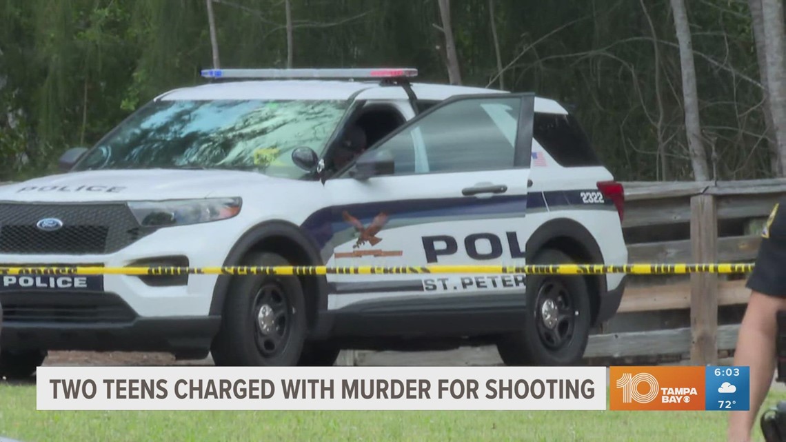 2 teens charged with murder for St. Pete shooting | wtsp.com